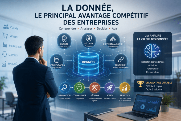 La donnée comme principal avantage compétitif des entreprises