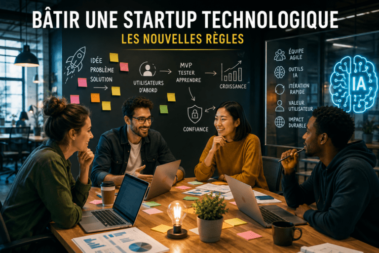 Les nouvelles règles pour bâtir une startup technologique