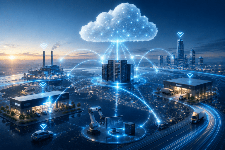 Cloud distribué et infrastructures numériques connectées